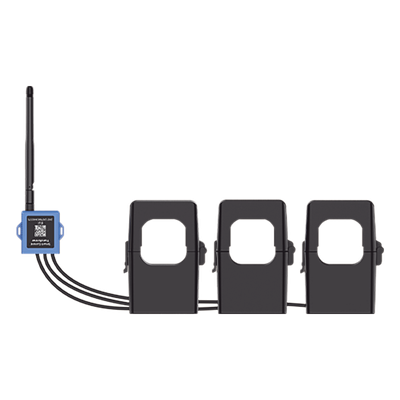 CT305915M - Medidor de Corriente LoRaWAN / Trifásico / Hasta 500 A / Muestreo 3.3 kHz / Diseño No Invasivo