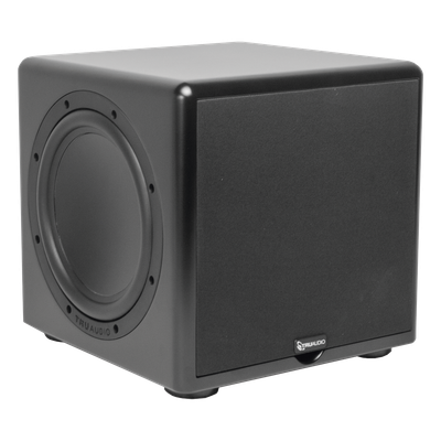 CSUB-12 - Subwoofer compacto de 12 in |  2 radiadores pasivos | amplificador interno de 350W