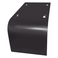 CH-BAL100EP - Bajada para Cable / 100 mm de Ancho / Acero Galvanizado G60 Calibre 18 (1.2 mm) / Recubrimiento Epóxico Negro / Sin Tornillería Adicional