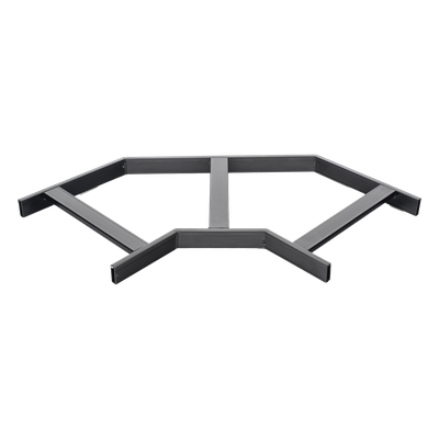 CHCHT901X12EPK - Curva Horizontal para Bandeja Tubular / 90° / Radio 12' (3.66 m) / Peralte 1.5' (38.1 mm) / Ancho 12' (304.8 mm) / Acero con Recubrimiento Epóxico