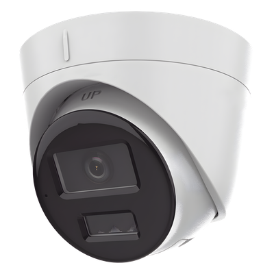 DS-2CD1343G2-LIUF/NEU - Cámara Turret IP / 4 Megapixel / Dual Light 30 m (98.4 ft) / Lente 2.8 mm / 98° FOV / AcuSense Lite / IP67 / PoE