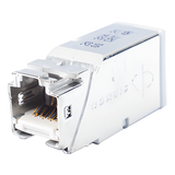 Z6A-SP - Conector Blindado para Patch Panel / Cat6A / 22-26 AWG / 19-inch Rack / -10 a 60 °C / 14 a 140 °F