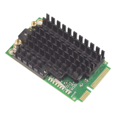 R11E-5HND - Tarjeta MiniPCI-Express / Wi-Fi 4 / Banda 5 GHz / 2x2 MIMO / 27 dBm / 4920-5920 MHz / -40°C a +65°C