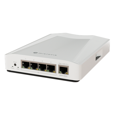 CRS304-4XG-IN - Mikrotik CRS304-4XG-IN switch 10G Ethernet (100/1000/10000) Energía sobre Ethernet (PoE) Blanco