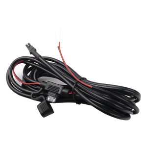 TE61A0600100 - Cable de Alimentación para Radio Móvil / 4 Metros (13.1 ft) / Fusible 2A Integrado / Conector MX3.0 / AWG 20 / Termoretráctil y Abrazadera Incluidos