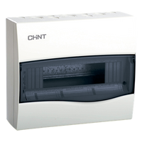 CD40S12 - Caja de Distribución para Sobreponer / IP40 / 12 Módulos / IK08 / Halógeno Libre / -25°C a +40°C