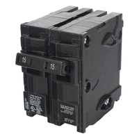 Q215 - Interruptor Termomagnético Enchufable / 2 Polos / 15 A / 120/240 V AC / 10 kA / UL 489