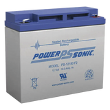 PS-12180-F2 - Batería de Respaldo AGM/VRLA / 12V / 18 Ah / Terminales F2 / Vida Útil 5 Años / Libre de Mantenimiento