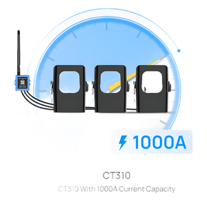 CT310915M - Medidor de Corriente LoRaWAN / Trifásico hasta 1000 A / Muestreo 3.3 kHz / 3 Canales Simultáneos / Autoalimentado