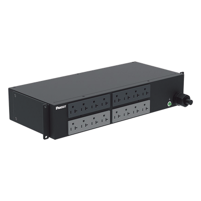 P16B41M - PDU Básico para Rack / 16 Salidas NEMA 5-20R / Entrada NEMA L5-30P / 30 A / 120 Vca / Horizontal 2U / Cable 3 m (9.8 ft)