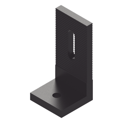 EPLLF101B - Soporte L para Panel Solar / Montaje en Concreto / Compatible con Tornillo Expansor EPL-ES-8/70 / Estructuras Personalizadas