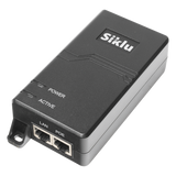 AX-IN-60W-AC-POE-US - Inyector PoE Pasivo, 1 Gbps, 60 W, 55 Vcc, 100-240 Vca, Cable CA