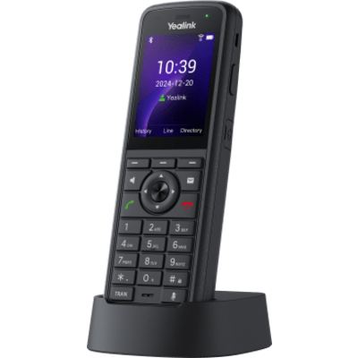 AX86R - Teléfono IP Portátil Empresarial de Uso Rudo Yealink AX86R con Wi-Fi 6 Roaming Avanzado Protección IP67 y Audio HD