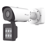 TS4466-X4RWE-W - Cámara Bala IP / LPR con IA en Tiempo Real / 90 fps / IR/Blanca 70 m (229.7 ft) / Starvis 0.002 Lux / Super WDR 140 dB / IP67