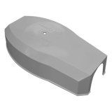 1601-283 - TAPA PARA BRAZO DE BARRERA DOORKING GRIS