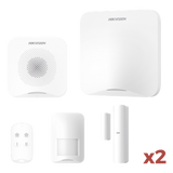 AXHOME-KIT-GSM - Hikvision Kit De Alarma AXHOME-KIT-GSM, Wi-Fi, 3G/4G, Batería Respaldo