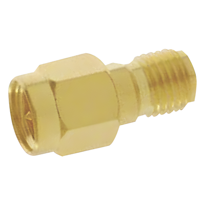 ACX1247-ND - Adaptador en Línea / SMA Macho a SMA Hembra Inverso / Cuerpo Bronce Oro / Contacto Oro / Aislante Teflón