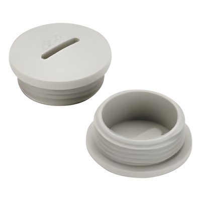 TA-0368 - Tapón Roscado / 3/4 Pulgada / Aluminio Inyectado / IP66 / Cajas Cuadradas / UL 514A / CSA-C22.2
