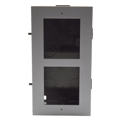 DS-KD-ACF2 - Marco de Instalación / 2 Módulos / Empotrable / Aluminio y Plástico / -40°C a +60°C (-40°F a 140°F)
