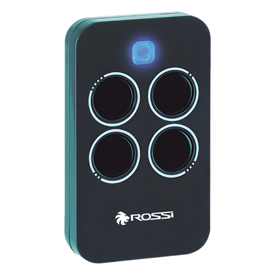 15981 - Control Remoto de Cuatro Canales Para Motores Rossi / Frecuencia de 433 Mhz