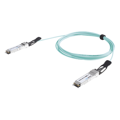LP-AOC-40G-30M - Cable AOC QSFP+ / 40 Gbps / 30 m (98.4 ft) / Fibra Óptica Activa / Conectores de Alta Densidad