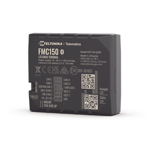FMC150 - Rastreador Vehicular GPS / 4G LTE Cat 1 / Bluetooth LE / Lectura CAN / GNSS Multisistema / Gestión de Flotas
