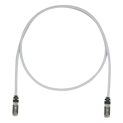 STP6X3MIG - Patch Cord / Cat6A / S/FTP Blindado / 26 AWG / 3 m (9.84 ft) / CM/LSZH / PoE++ / Gris