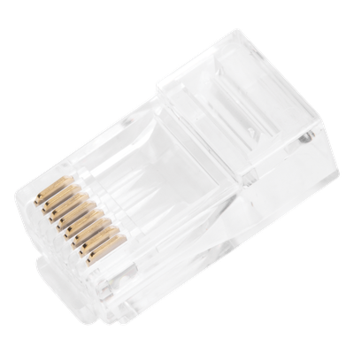 TC-6A - Conector RJ45 / Cat 6A / UTP / 23 AWG / Interior / Paquete 100 pzas