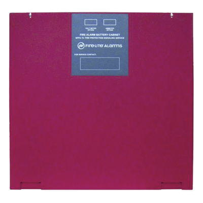 BB-26 - Gabinete para Baterías de Respaldo / 2 x 12 VCD 26 Ah / Panel Frontal Ciego / Knockouts Múltiples / Compatible con Cargador CHG-75 / 39.62 x 13.02 x 39.37 cm (15.6 x 5.1 x 15.5 in)