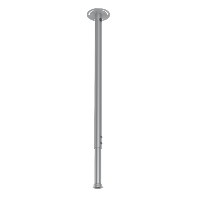 DS-1667ZJ-P - Montaje de Techo Telescópico para PTZ / Acero Inoxidable / 1500-2500 mm (4.9-8.2 ft) / 10.85 kg / Plateado