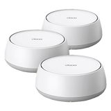 DECO-BE25-3PACK - Sistema Mesh Wi-Fi 7 / 3600 Mbps / 2 Puertos 2.5 Gbps / 4 Antenas Internas / MLO / App Deco