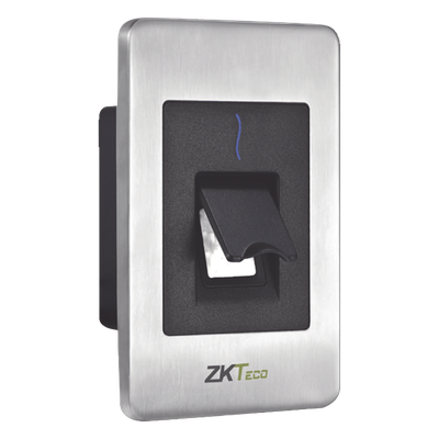 FR-1500-WPA - Lector de huella y tarjeta de proximidad esclavo RS-485  para exterior COMPATIBLE UNICAMENTE CON PANELES ATLAS