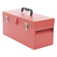 SYS-D6 - Caja de Herramientas Metálica / Doble Cerradura / 54 x 26 x 28.5 cm / Carolas Modulares / 1598 pulg³ / Recubrimiento Electrostático