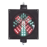 PRO-LIGHT-SL - Semáforo LED / Diámetro 20 cm / 81 LEDs / IP65 / 110 VCA / 6 W / Intensidad 500 cd Rojo / 400-600 cd Verde
