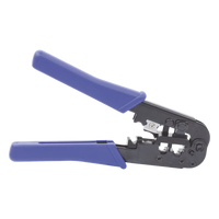 PA70005 - Pinzas para Terminación de Conectores / RJ45/RJ11/RJ12 / Cable UTP Cat5/Cat5e / Diseño Ergonómico / Cable Telefónico Plano