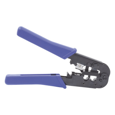 PA70005 - Pinzas para Terminación de Conectores / RJ45/RJ11/RJ12 / Cable UTP Cat5/Cat5e / Diseño Ergonómico / Cable Telefónico Plano