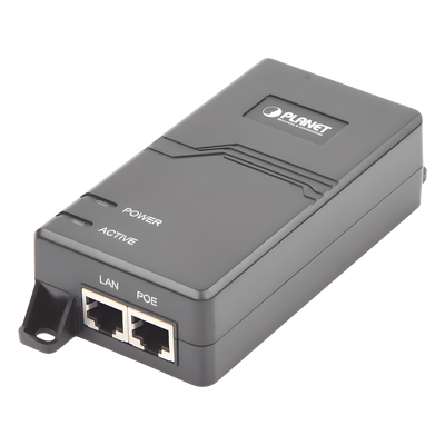 POE-163 - PLANET POE-163 adaptador e inyector de PoE Ethernet rápido, Gigabit Ethernet 53 V
