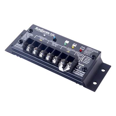 SS-10L-24V - Controlador de Carga Solar PWM / 10 A / 24 Vcc / Serie SunSaver / Clase 1 División 2 / -40°C a +85°C