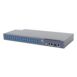 V1600GS-O32 - OLT GPON / 1 Puerto PON con Splitter 1:32 / 3 Uplink (2 GE + 1 SFP/SFP+) / Hasta 128 ONUs / 20 km / 1.73 ft Rack