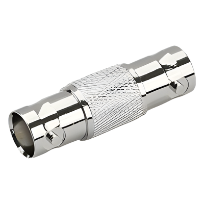 TT-RG-09 - Adaptador Coaxial / BNC Hembra a BNC Hembra / 75 Ohm / Barril / 32.5 mm / 1.27 ft