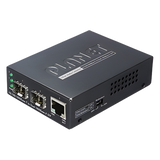 GT-1205A - PLANET GT-1205A convertidor de medio 1000 Mbit/s Negro