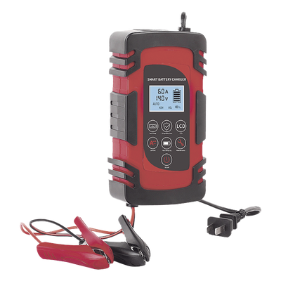 CHR-80 - Cargador de Baterías / 12 o 24 Vcc / hasta 40 Ah / 1 A / 100-220 VCA / Plástico ABS