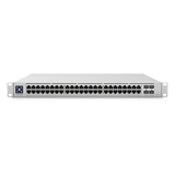 USW-ENTERPRISE-48-POE - Switch PoE Administrable Capa 3 / 48 Puertos 2.5GbE RJ45 PoE+ / 4 Puertos 10G SFP+ / 720W PoE Total / Pantalla Táctil 1.3" / 320 Gbps