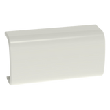 CF5IW-E - Unión Recta para Canaleta / Diseño Bisagra Monopieza / ABS UL94V-0 / Blanco Mate / 180º / 0 a 50ºC