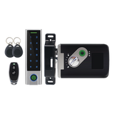 ACCESS7-X - Kit de Cerradura Inteligente Inalámbrica / Teclado Metálico IP65 / 900 Usuarios Tarjeta/PIN / 100 Huellas / Alcance 30 m (98.4 ft) / 433 MHz