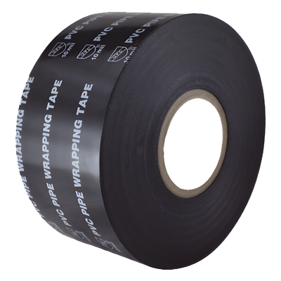 HBS-JD-1 - Cinta Wrap de PVC / 4.8 cm × 10 m (32.8 ft) / Base de Tela Impermeable / Acabado Mate Antirreflejante / Negro