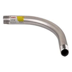 KCODI-114 - Codo de Pared Gruesa / 1 1/4" / Acabado Galvanizado / Rosca Cónica / Uso Intemperie