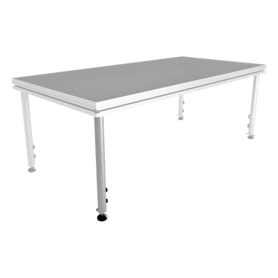 YST-5 - Pata Ajustable para Tarima Modular / 60 a 100 cm (1.97 a 3.28 ft) / Aluminio / 1 Unidad