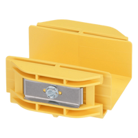 FBC2X2LYL - Acoplador para Canaleta / 2 x 2 pulgadas (50.8 x 50.8 mm) / Sin Herramientas / ABS Resistente / 41.6 mm de Altura / Color Amarillo
