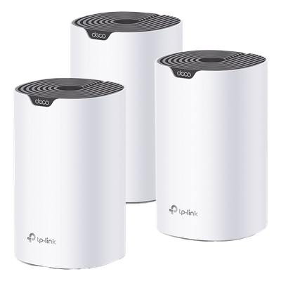 DECOS7-3PACK - Sistema Mesh Wi-Fi / Doble Banda AC1900 Mbps / 3 Nodos / 3 Puertos Gigabit WAN/LAN Auto-Detect / 3 Antenas Internas / App iOS Android